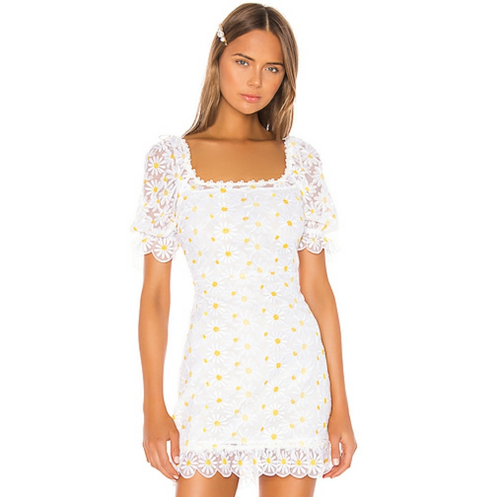 Sold For love & lemons brulee daisy dress